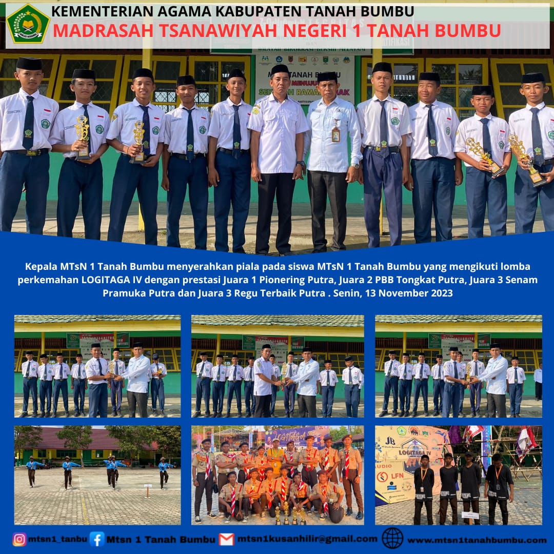 2023 Juara Perkemahan LOGITAGA (Juara 1 Pionering, Juara 2 PBB, Juara 3 Senam Pramuka, Juara 3 Regu Terbaik))